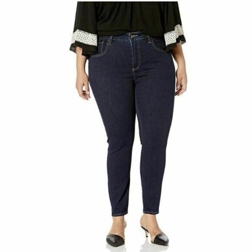 Lucky Brand Women's Emma Legging Tapered Dark Wash Skinny Leg Jeans‎ Size 20W